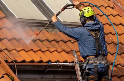 Démoussage et hydrofuge de toiture à Mechmont